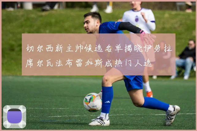 切尔西新主帅候选名单揭晓伊劳拉席尔瓦法布雷加斯成热门人选